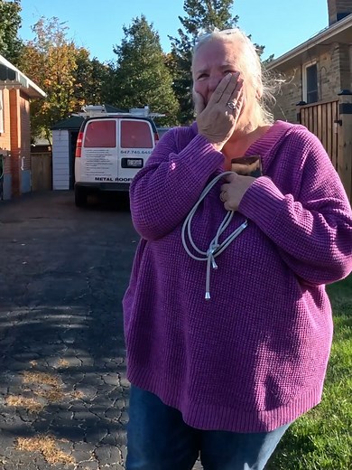 Emotional Homeowners Experience Free Roof Transformation