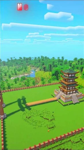 I Built a MASSIVE Mega Base in Minecraft 🔥 #shorts #ytshorts #youtubeshorts #gaming