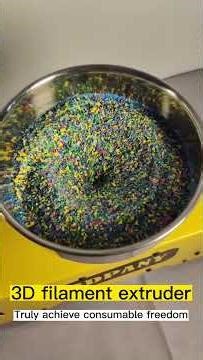 3D filament extruder#diy #3D printing#printing supplies