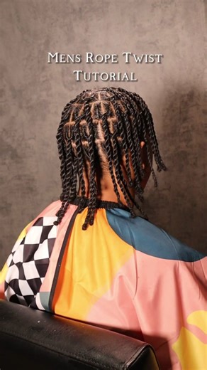 Rope Twist Men's Hair Tutorial