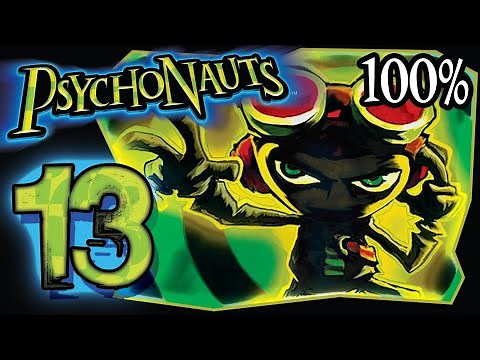 Psychonauts Walkthrough Part 13 (PS4, XBOX, PC) 100% Final Boss + Ending