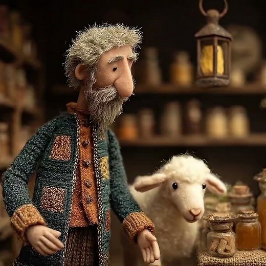 Surreal AI Film • A Very Unusual Town | Where the Sheep Come Home (4K)