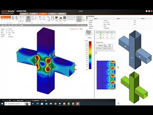 Design a Steel connections using software IDEA Statica