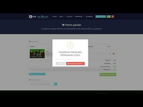 Comment créer gratuitement votre serveur Minecraft !