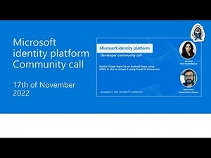 Enable Single Sign-On on Android Apps using MSAL, secured using Proof-of-Possession – November 2022