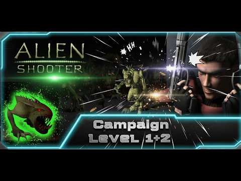 Alien Shooter 1- The Classic Monster Slayer Returns (Full Gameplay Lv1+2)
