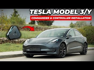 Commander/Controller Installation On Tesla Model 3/Y 2018-2020 (LHD)
