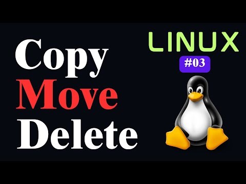 Linux Tutorial for Beginners #3 — Master cp, mv, rm and rmdir Commands (2026)