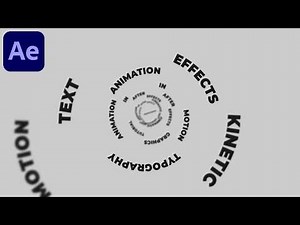 Cinematic Camera Fly Text Animation in After Effects - After Effects Tutorial | Text Reveal