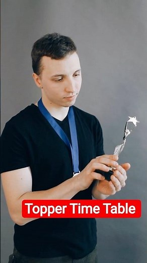 Topper Time Table #shorts #viralshorts #viralvideo #ytshorts #youtubeshorts