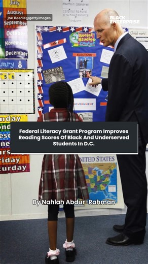 Federal literacy grant program improves reading scores of Black and underserved students in DC