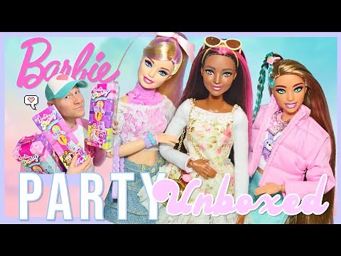 Barbie Party Unboxed! 🎁 Unboxing, Review & Restyle!