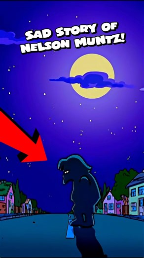 The Sad Story of Nelson Muntz 🥺 #simpsons #shorts