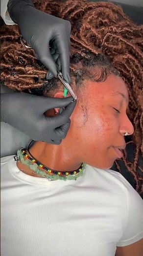 Rook Piercing FULL PROCESS #rookpiercing #piercing