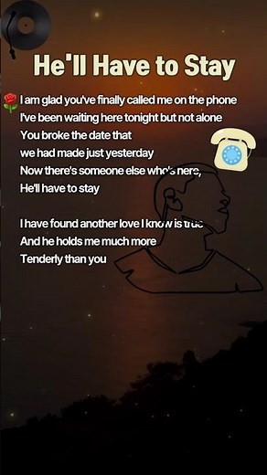 옛날팝송따라부르기 | He’ll Have To Stay | Skeeter Davis