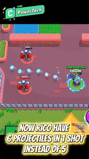 The ejection mechanism has been greatly enhanced; it can now fire 6 bullets at once. #brawlstars ...