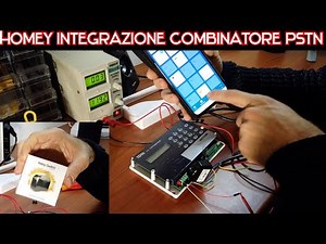 Tutorial: Integrare un combinatore telefonico PSTN Hiltron TD96 con hub domotici Homey e Domoticz.