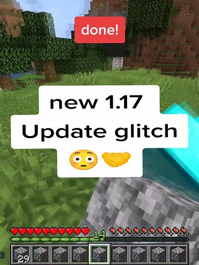 The new 1.17 MC dupe glitch 💪😳 #minecraftdupe #minecraftglitch #minecraft117 #minecraftmemeshacks #foryou