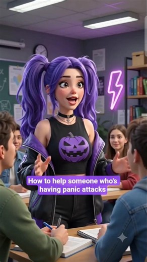 A small guide to helping someone through a panic attack💜 #subscribe #like #mehseok #relatable #trend