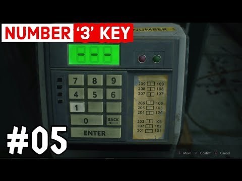 RESIDENT EVIL 2 REMAKE | Part 5 - FIND NUMBER '3' KEY (RE2 LEON)