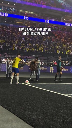 Lipaoooooooo 🇧🇷🖐🏻😃🖐🏻 #kingsleague #kingscup #selecaobrasileira #brasil
