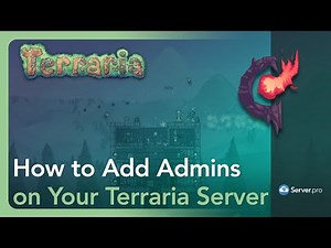 How to Add Admins On a TShock Server - Terraria