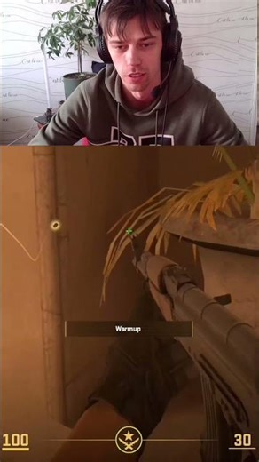 Craziest cs2 ONE-WAY smoke in mirage 🥷🏽💨💯 #cs2