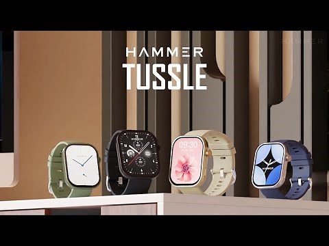 Hammer Tussle Bluetooth Calling Smartwatch | 2.01" HD Display | Official Video