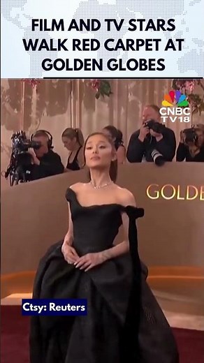 Golden Globes 2026: Film and TV Stars Walk Red Carpet at Golden Globes in Beverly Hills | N18G