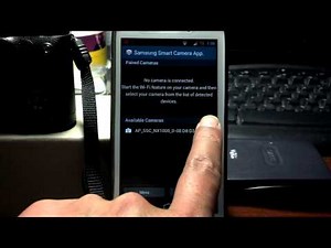 Samsung NX1000 Camera - How to use Smart Link