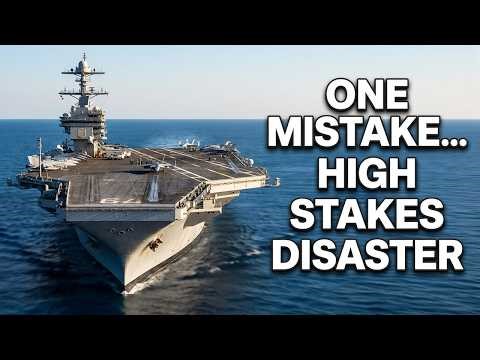 The Hidden Drama of Floating the USS Gerald R. Ford