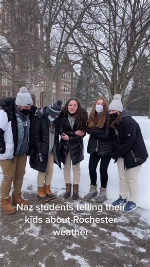 Embracing the Cold with Nazareth College Tunnels