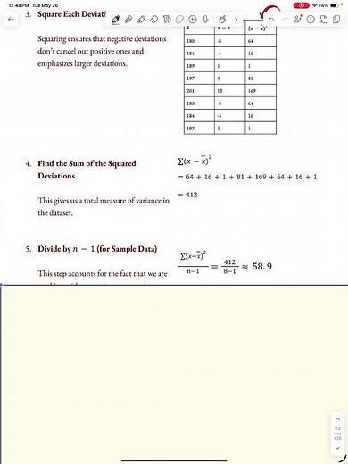 Standard Deviation Explained as Spread from the Mean (Not Just a Formula)