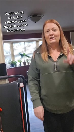 Zx4 treadmill very easy storage I find the remote control very handy. #treadmill #10ksteps ##tiktokshopireland #tictokmademebuyit @The Collective Agency TTS IRE