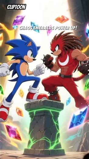 Sonic vs Knuckles – The DEADLY Battle Nobody Expected! ⚡🔥 #sonic
