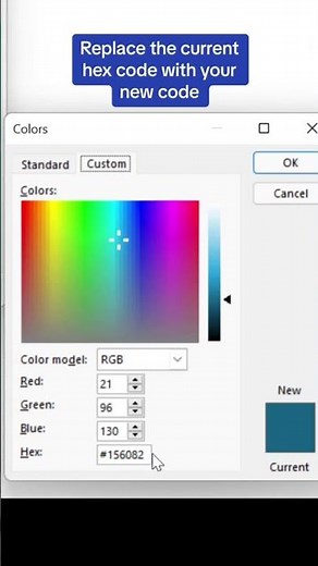 How to make a customized color palette in PowerPoint🎨 #powerpoint #powerpointdesign #tutorialw