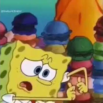 Spongebob misses the squeaky sound of rubbing 2 pickles together