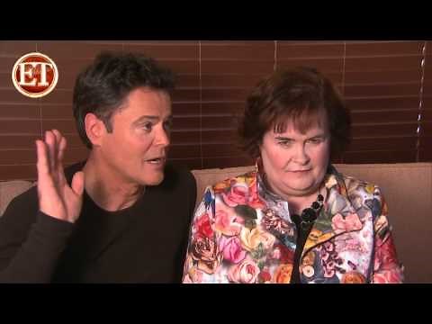SUSAN BOYLE - Donny Osmond Makes Susan Boyle Blush 2012