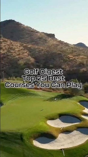 Top 25 Golf Courses in Arizona #golftrip