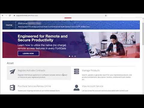 How to Purchase or Renew FortiGuard Services (6.4)