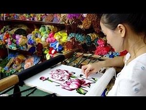 Kit131 is BEAUTIFUL Hand Embroidery Art - Full Tutorial Embroidery