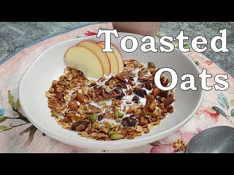Toasted Oats with Nuts and Cinnamon