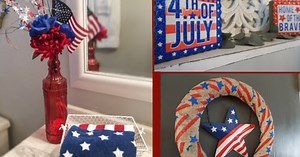 How To Make Quick & EASY 4th Of July Using Dollar Tree Items