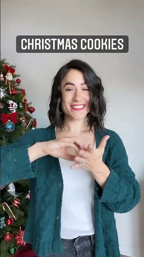 CHRISTMAS COOKIES | ASL Glossary | The ASL Shop