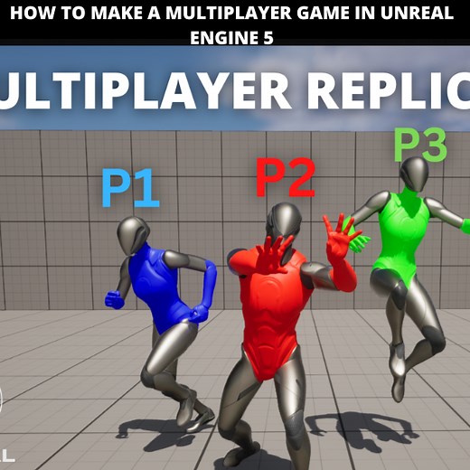 Multiplayer Replication Basics in Unreal Engine 5 - Make a Multiplayer Game | Community tutorial