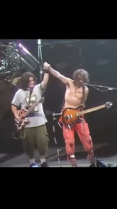 Edward & Wolfgang Van Halen / 316 / 2004 Live Performance . . #eddievanhalen #wolfgangvanhalen #vanhalen #fathersday | Me Wise Magic