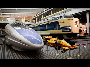 新幹線とＦ１マシンを並列展示 京都鉄道博物館