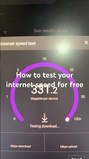 How to test your internet speed for free