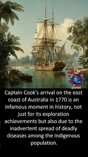 Captain Cook's arrival on the east coast of Australia in 1770 is an infamous moment in #history