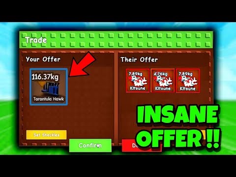 I Trade My "TAITANIC HAWK" For INSANE OFFER🤯 - Grow a Garden Trading 